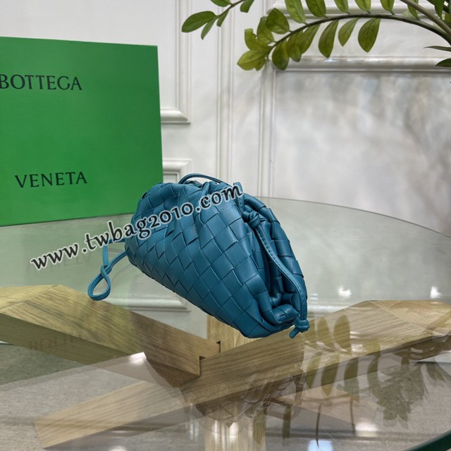 Bottega veneta高端女包 98061 寶緹嘉升級版小號編織雲朵包 BV經典款純手工編織羔羊皮女包  gxz1175